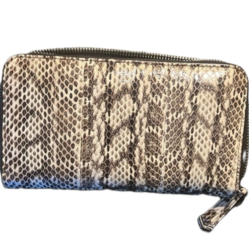 Fendi Python Zippy Wallet